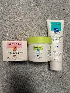 Sephora Skincare Trio - Cleanse, Peel & Hydrate
